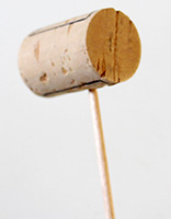 Piquer le bouchon sur une baguette
