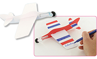 kit 3 avions à décorer