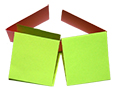 enfiler 2 triangles