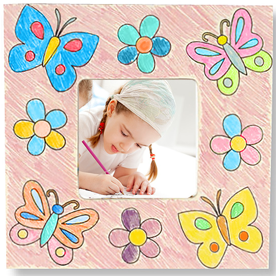 Colorier tout le cadre photo