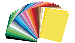 Carte 25 couleurs vives