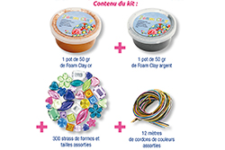 Kit 12 médaillons dorés ou argentés