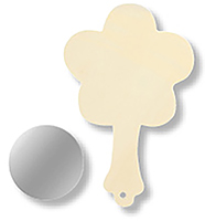 Miroir fleur à peindre
