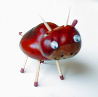 Animal en marrons d'automne