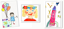 Faire des dessins sur plusieurs feuilles