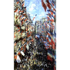 Drapeau français le jour du 14 juillet