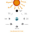 Les phases de la lune