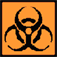 symbole produit biologiquement dangereux