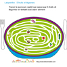 labyrinthe 5 fruits et légumes