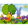 puzzle chasse aux oeufs
