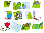Poser le puzzle de Pâque