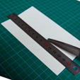 marquer la ligne de pliage