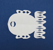 poisson découpé déplié