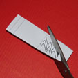 plier et couper le sapin