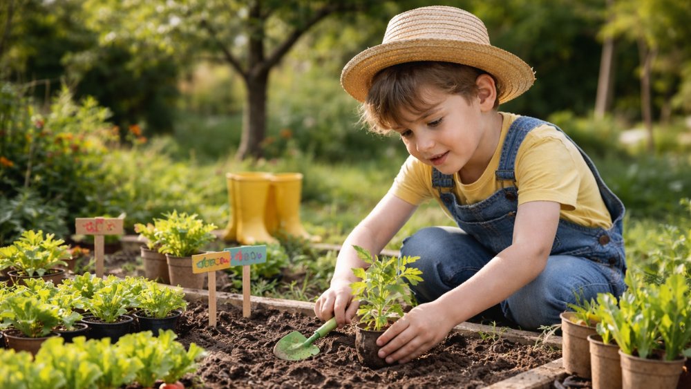 Guide : comment débuter un potager avec des enfants