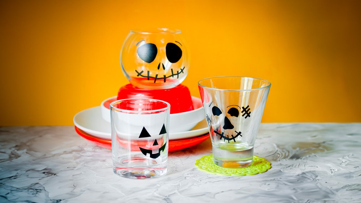 Verres halloween customisés