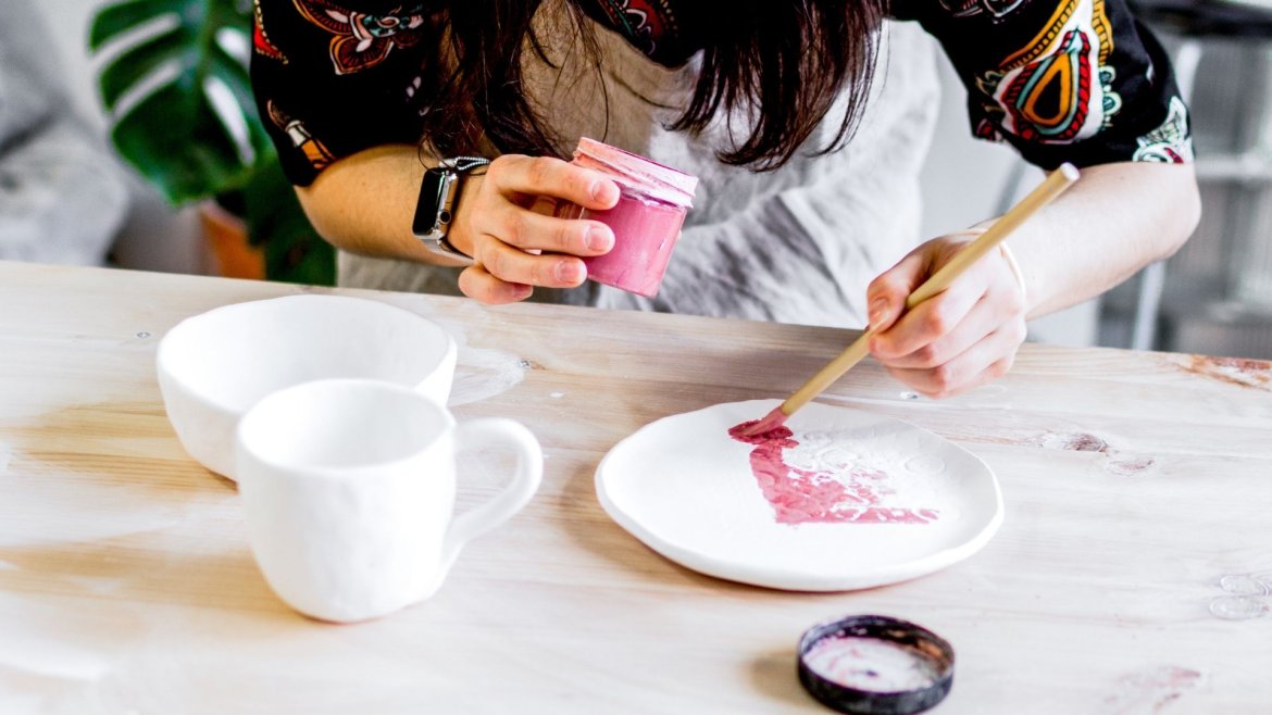 Peinture sur porcelaine