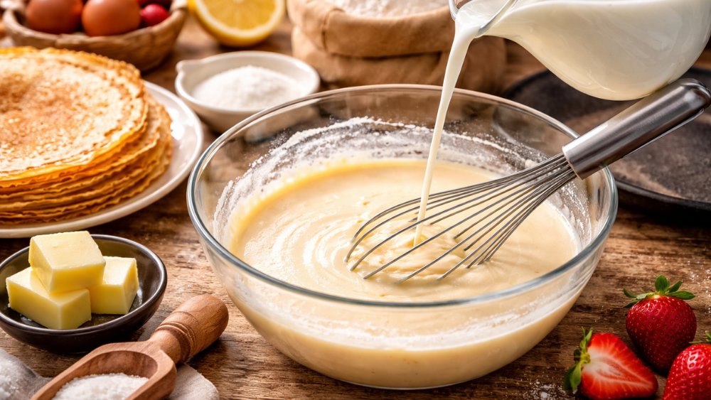 Chandeleur : l’astuce inratable pour une pâte à crêpes sans grumeaux
