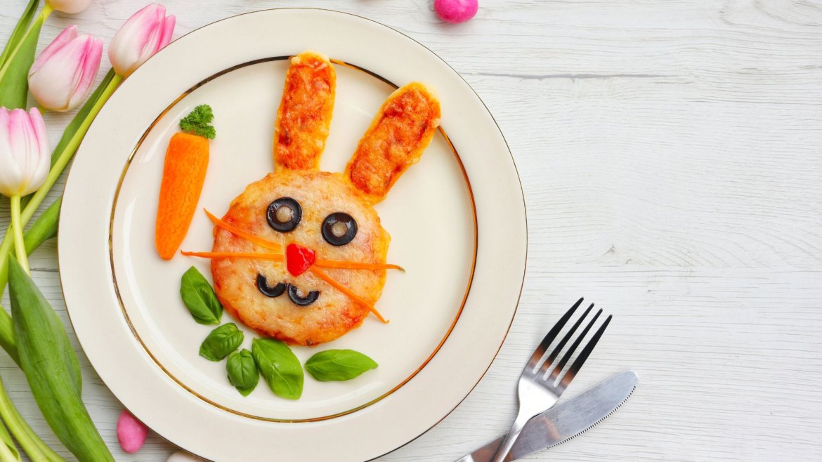 Mini pizza lapin