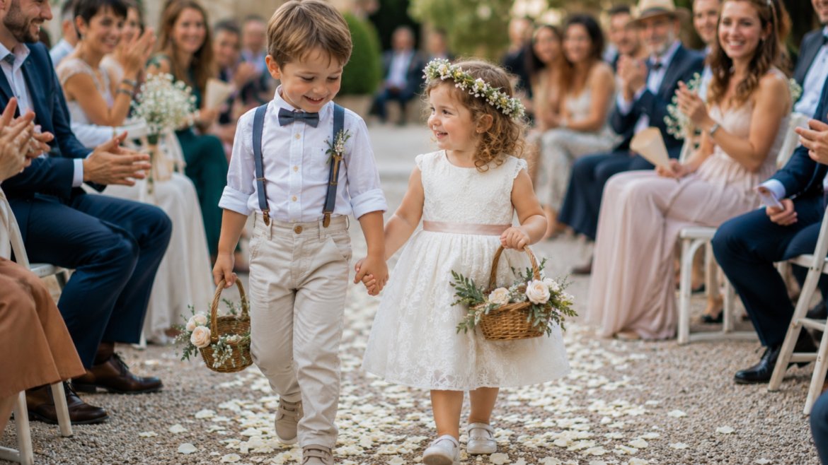 Ces moments avec les enfants rendent les mariages encore plus magiques