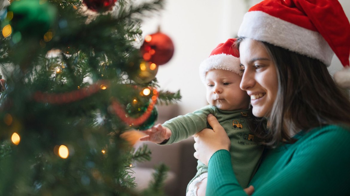 10 activités de Noël à faire avec les bébés de moins de 1 an