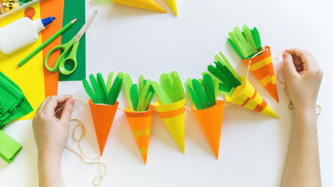 la guirlande de carottes