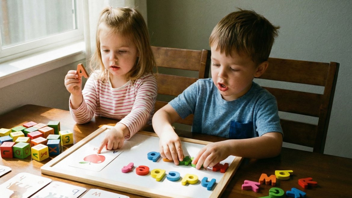Découvrir l’alphabet pour apprendre les lettres (formes et sons)