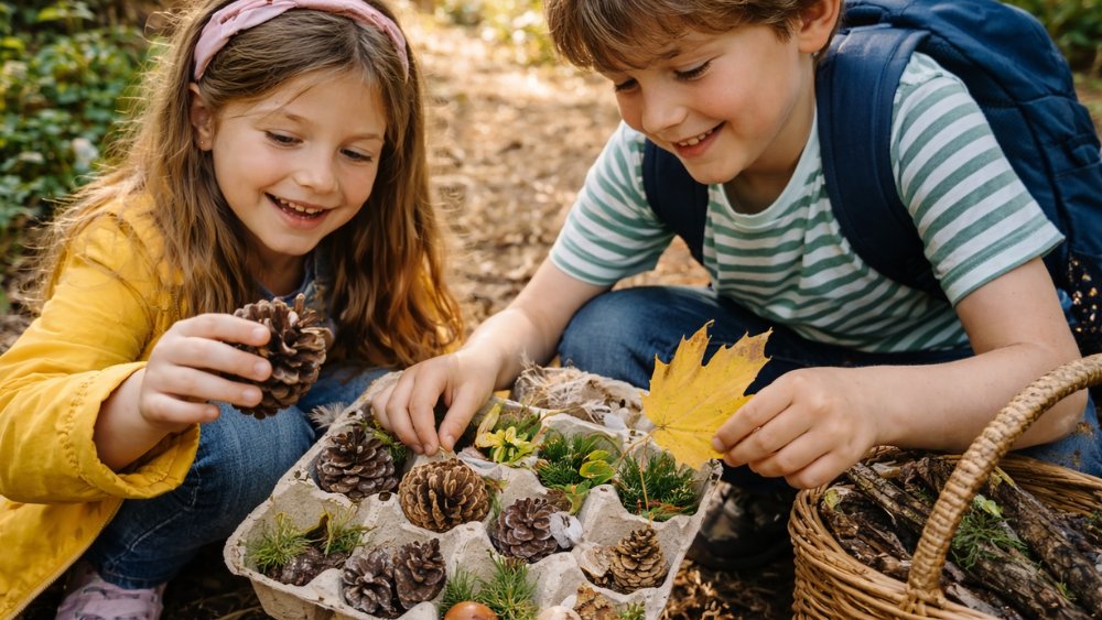 25 trésors de nature à ramasser avec les enfants (et à utiliser toute l’année)