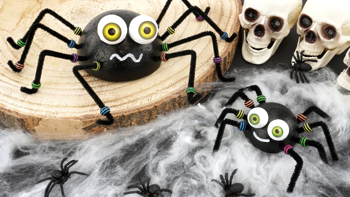 ?️Araignée facile | Tuto Halloween ? | Tête à modeler