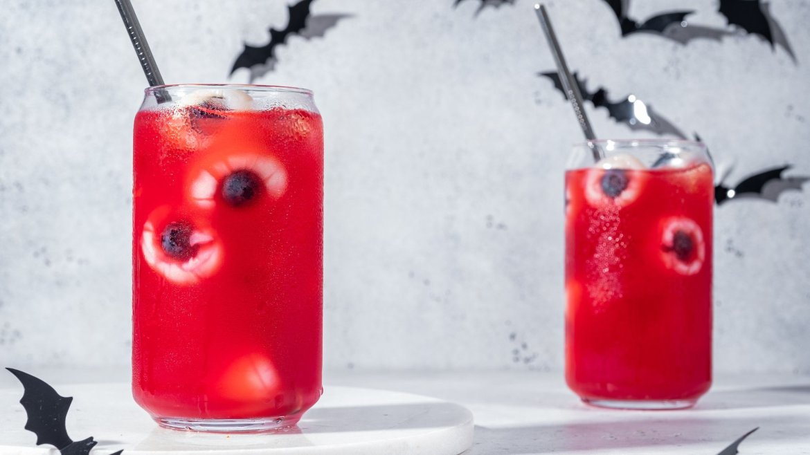 Boisson Halloween : Le cocktail aux mille yeux