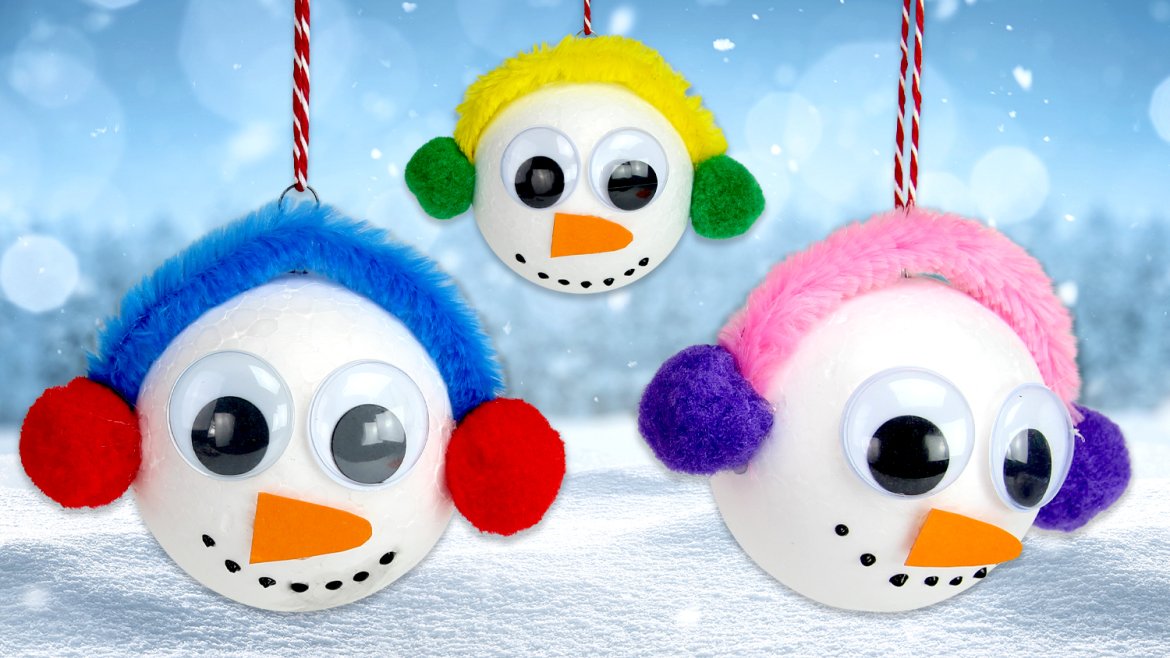 Boules bonhommes de neige