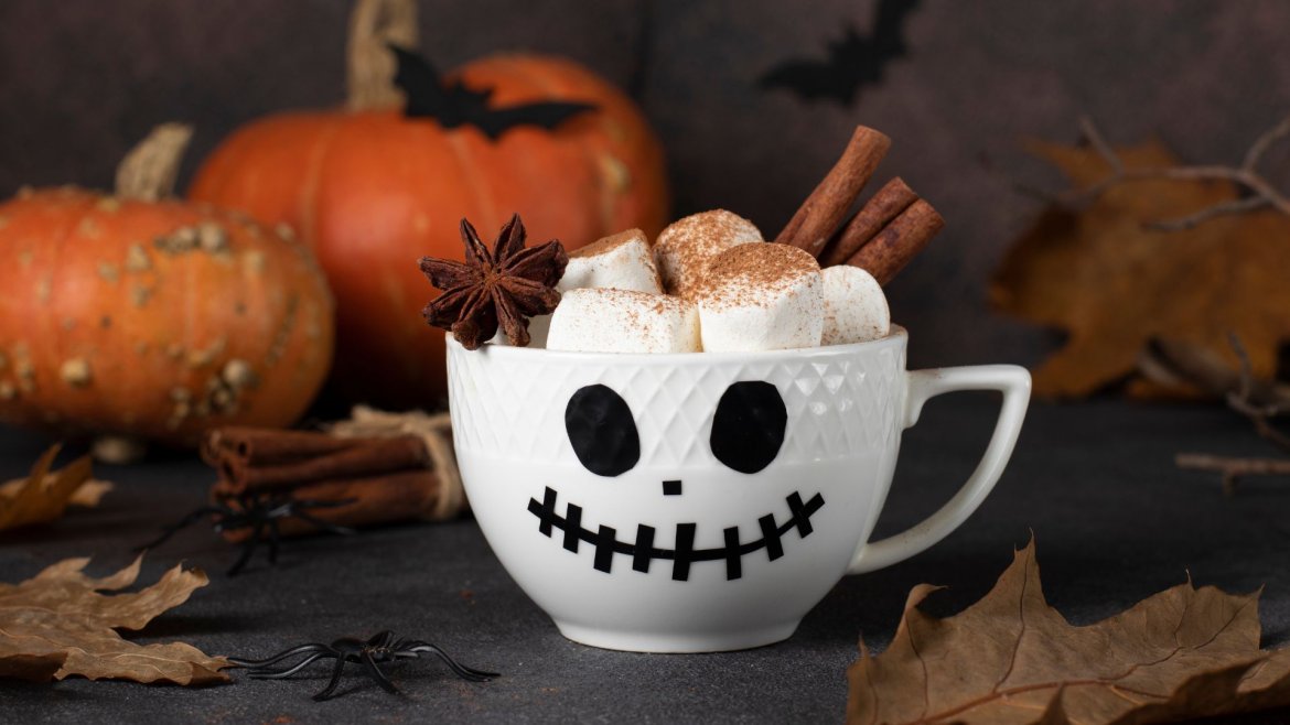 Recette du chocolat chaud d'Halloween
