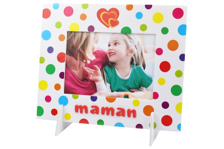 Cadre photo MAMAN pour la fête des mères