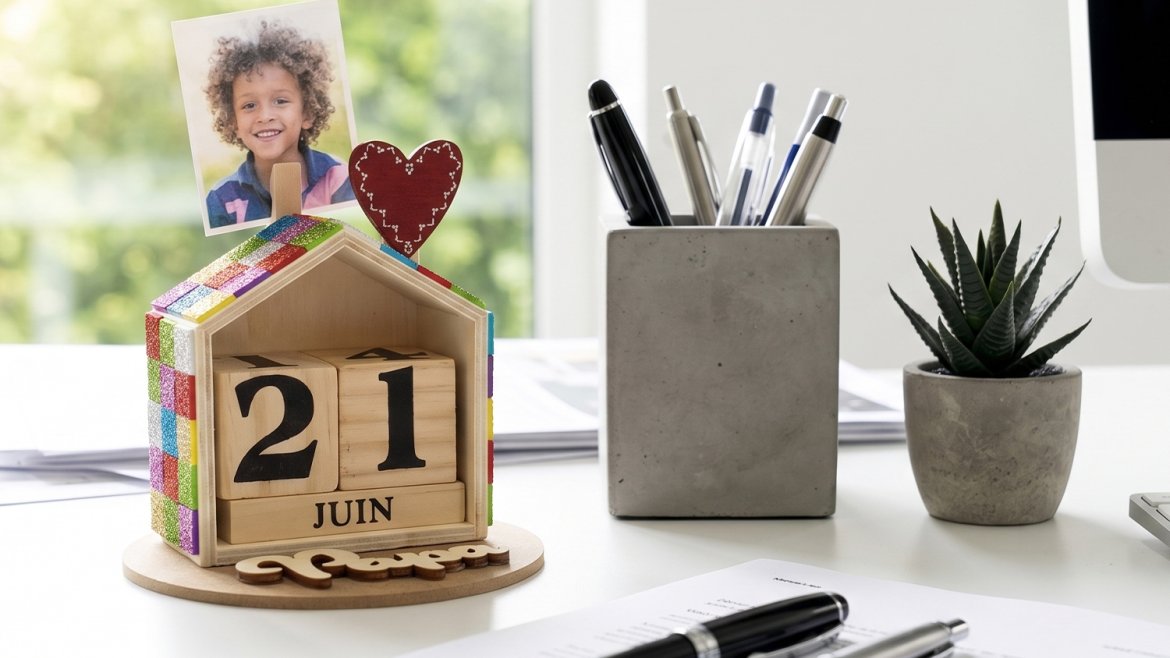 Calendrier photo pour la fête des pères