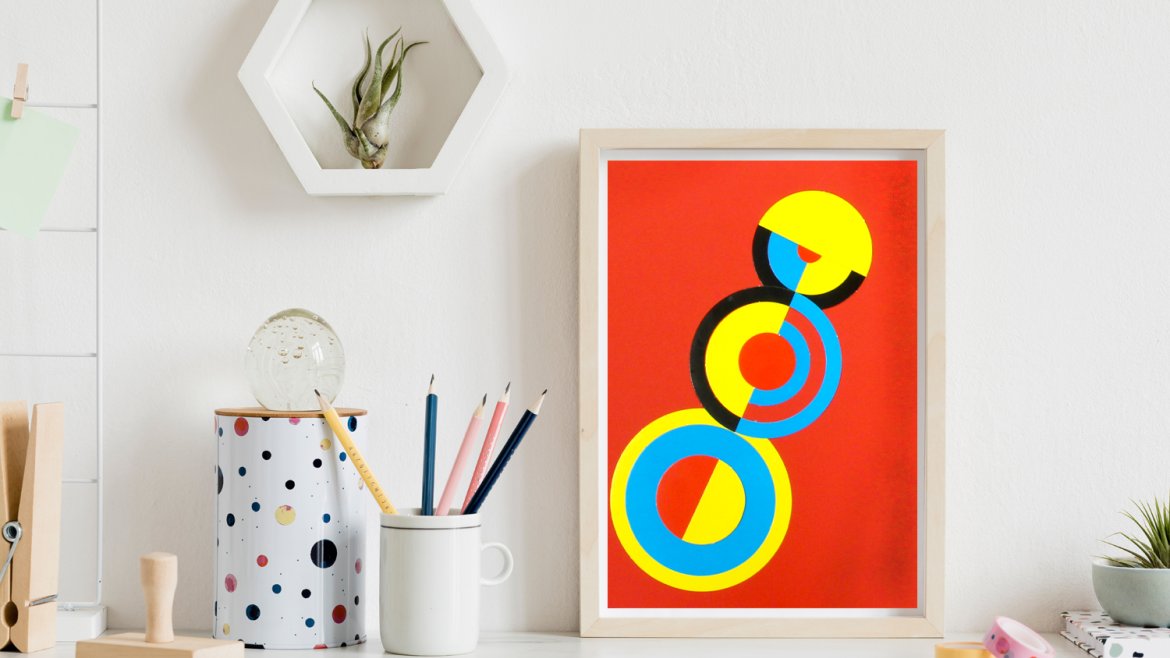 Collages hommage à Delaunay