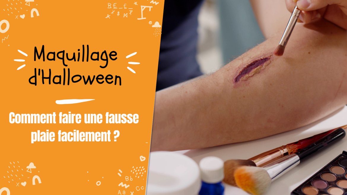 Les étapes pour faire une fausse plaie et avoir un maquillage effrayant à Halloween