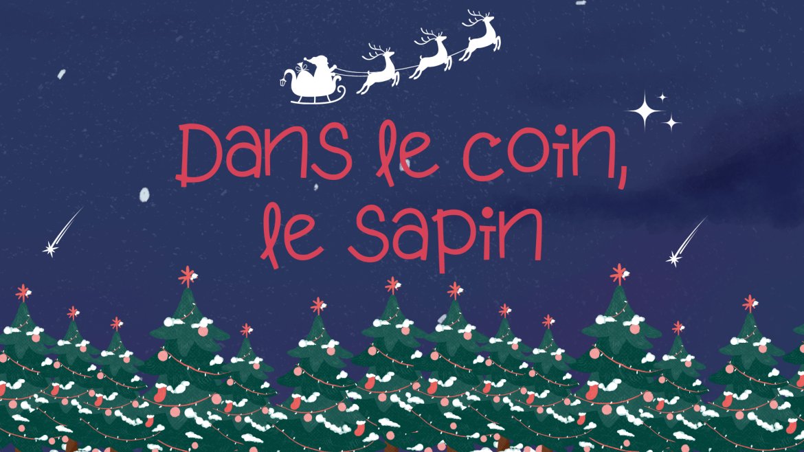 Dans le coin, un sapin : découvrez les paroles à imprimer ainsi que la fiche des paroles. Apprenez cette jolie chanson de Noël qui sera parfaite à apprendre en fin d'année afin de la chanter avec