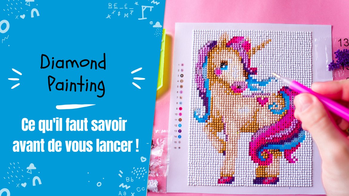 La broderie diamant est une nouvelle activité manuelle à la mode mais c'est quoi exactement ? Et comment ça marche ? On vous dit tout !