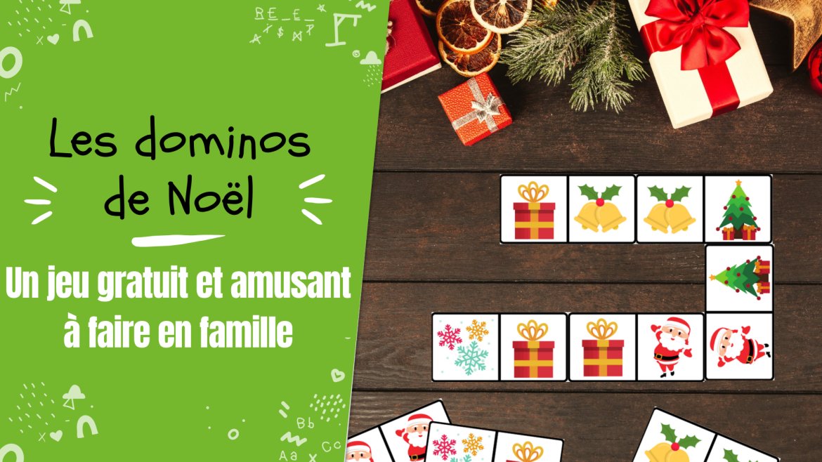 Imprimer gratuitement les dominos de Noël. Un jeu à faire en famille ou entre amis durant le mois de décembre. Un jeu sur le thème de Noël qui plaira aux petits comme aux grands lutins.