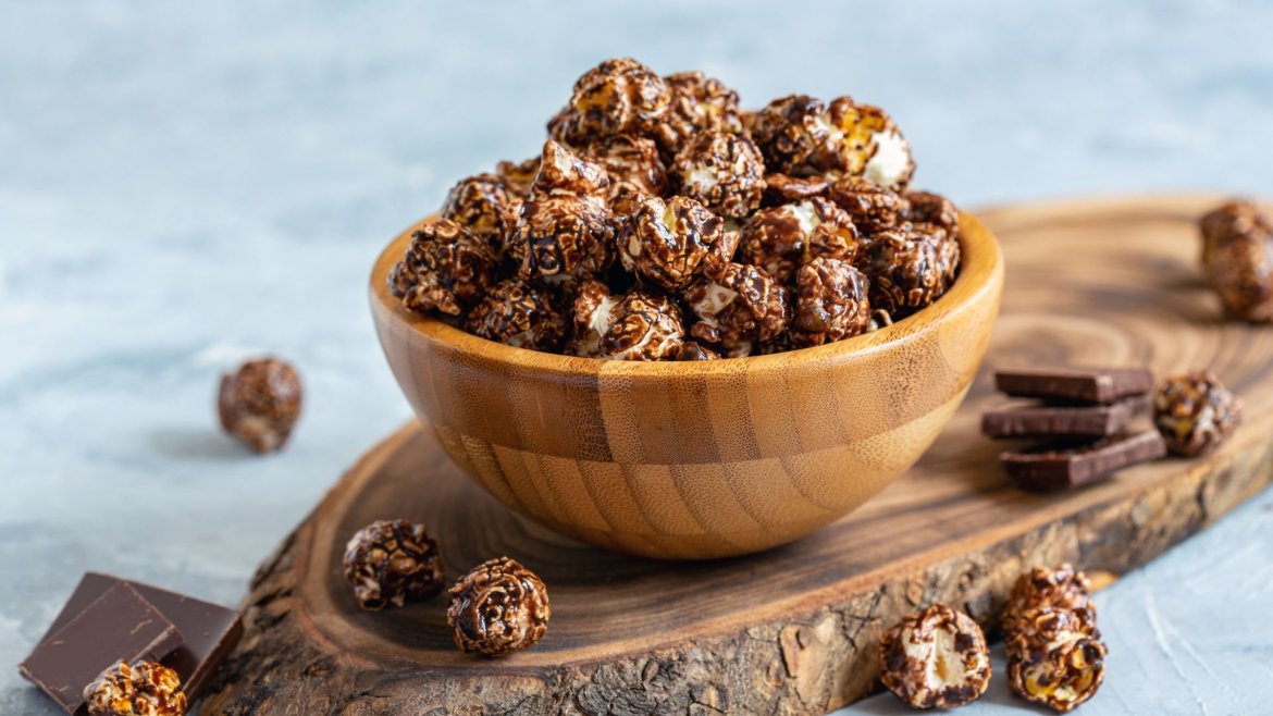 Recette du pop corn au chocolat