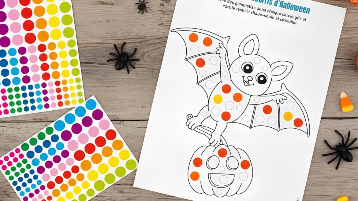 Le coloriage renard en gommettes : l'activité parfaite à faire en automne avec les maternelles