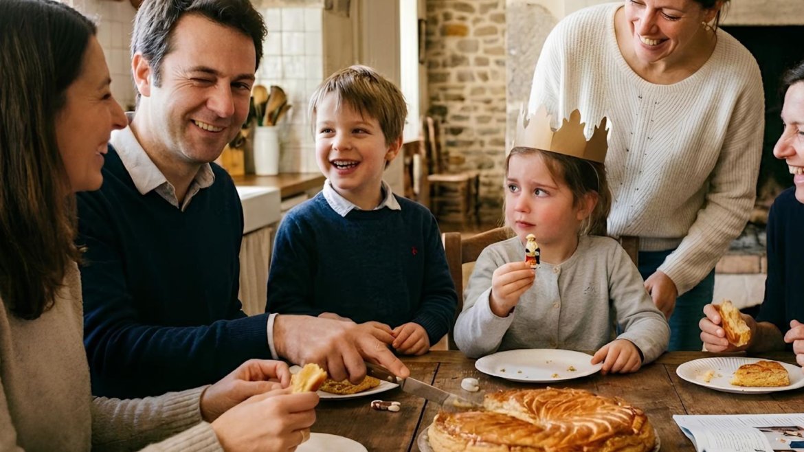 Galette des Rois : faut-il tricher pour donner la fève à l’enfant ? Psychologues et éducateurs répondent. Un geste bienveillant… ou un apprentissage manqué ?