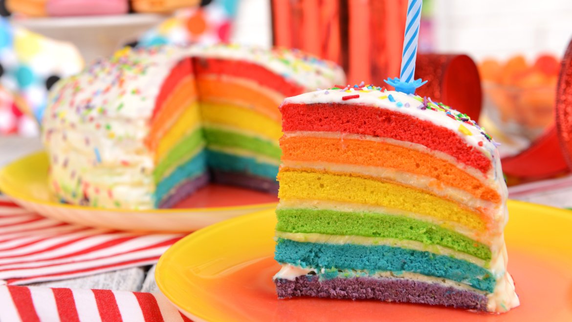 Recette Rainbow Cake facile