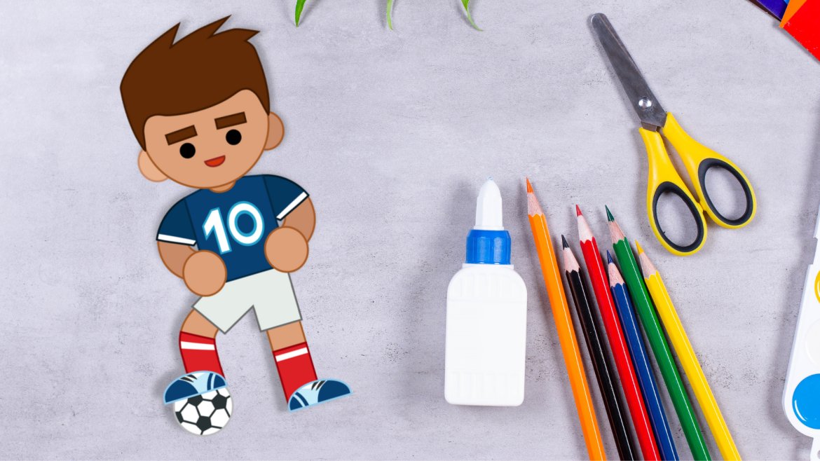 Imprimer un paper toy footballeur gratuitement afin de créer votre joueur en papier. Que ce soit pour la coupe du monde de football ou pour un match amical, vous pourrez ainsi toujours supporter votr