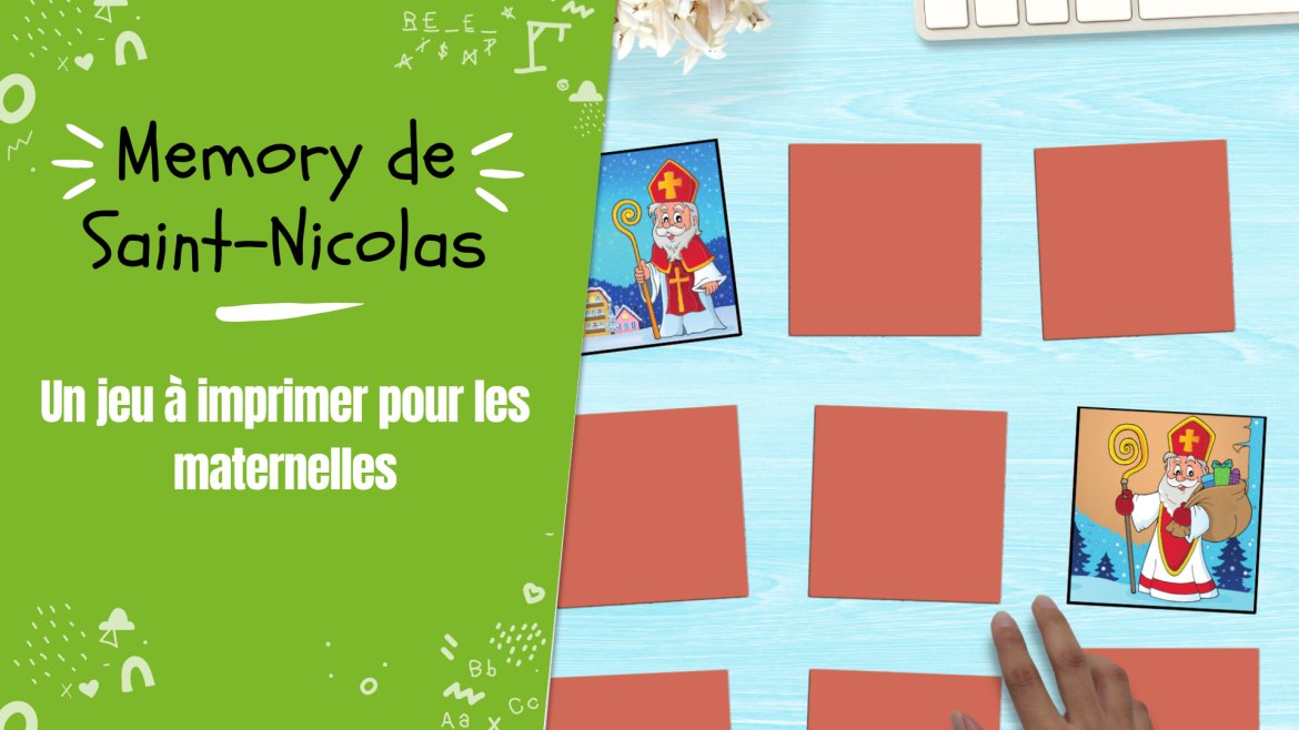 Bricolage pour fabriquer un jeu de mémoire autour de Saint Nicolas, quelques images ou photos et le tour est joué ... Les enfants seront ravis de jouer avec ce jeu fabriqué avec eux.
