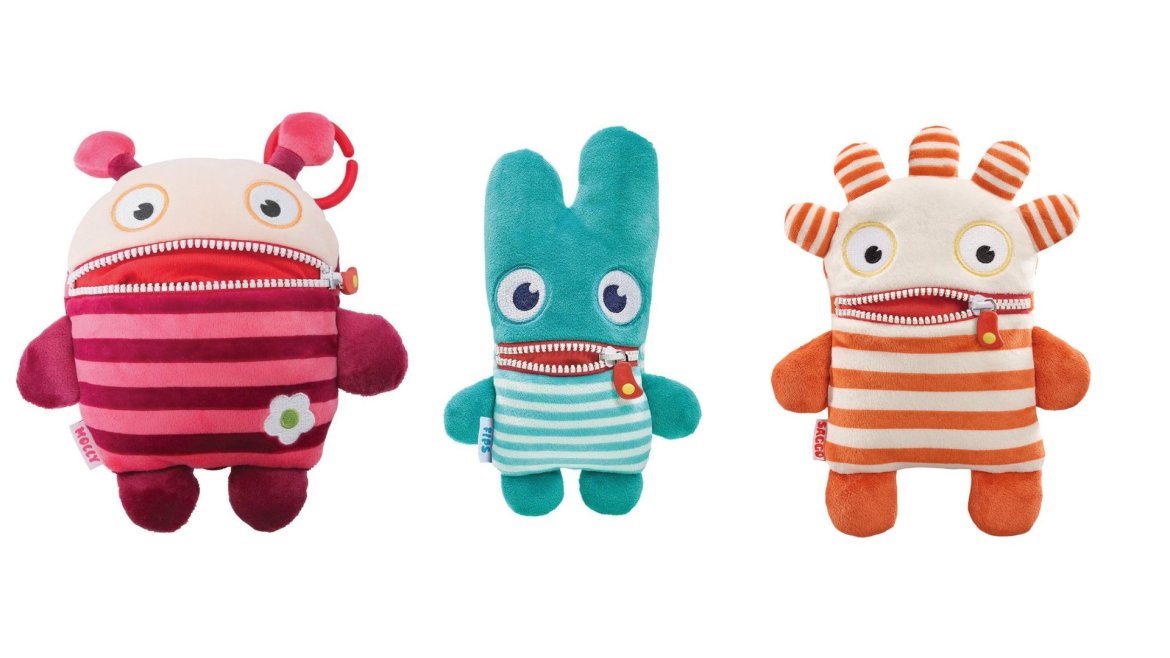 La peluche avale soucis est un doudou avec une bouche qui s'ouvre et se ferme pour accueillir les angoisses des enfants et les aider à gérer leurs émotions.