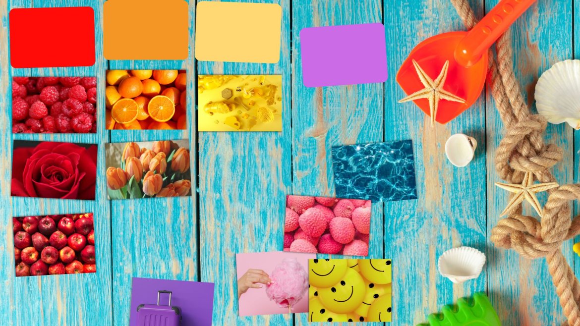 Le jeu des couleurs de l'été