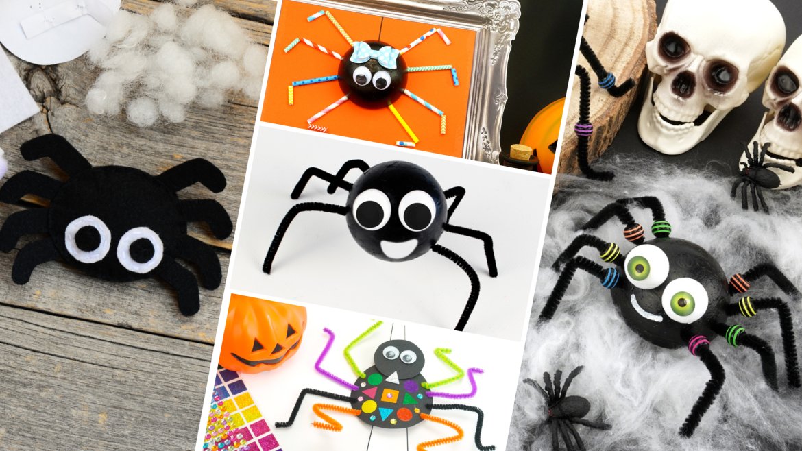 Comment faire une araignée d'Halloween : toutes nos idées !
