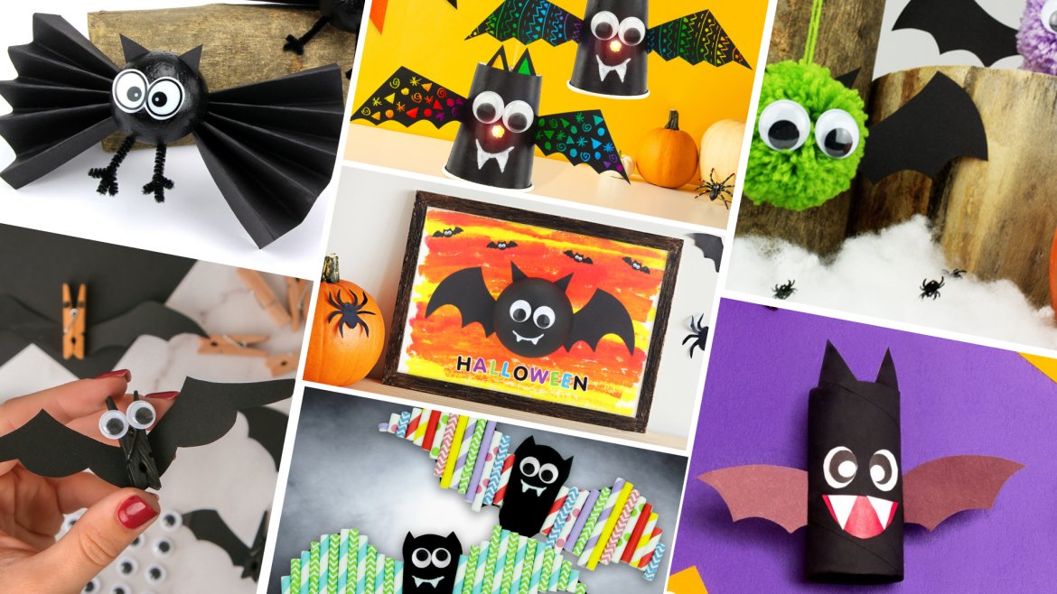33 idées d'activités avec des chauves-souris d'Halloween