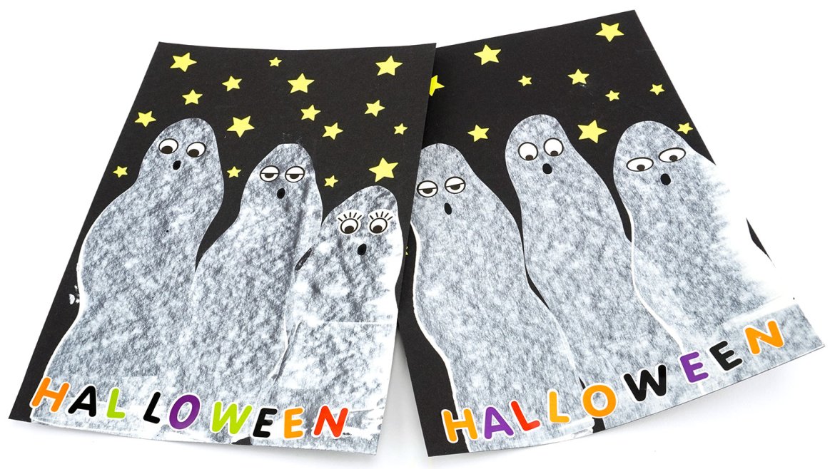 Retrouvez notre tuto pour Faire des fantômes à la peinture à la raclette et proposez aux enfants une activité rigolote pour Halloween.